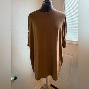 Soffe Brown Short Sleeve Women's Tee